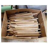 Box of 3/8" Dowel Rods 8"-10"