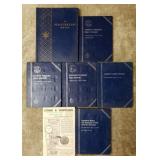 Five Coin Collector Books & 1974 Supply Guide