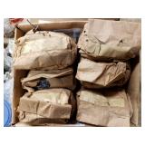 12 1lb Bags of Mixed Lot Wire Brads