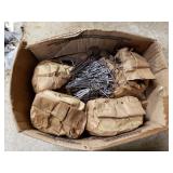 14 1lb Bags of Mixed Lot Wire Brads