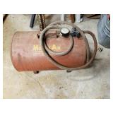 Mobil Air Portable Air Tank USA 125 lbs PSI