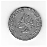 1851 Indian Head Dollar Coin - Fantasy Token
