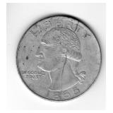 1865 George Washington Dollar Coin - Fantasy Token