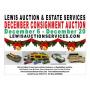 DECEMBER CONSIGNMENT AUCTION