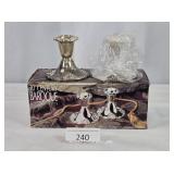 Godinger 20 Century Baroque 4" Candlesticks