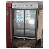 True Manufacturing Two-Door Drink Cooler Untested