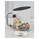 White Bromwells Measurer - Sifter w/ Decals