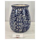 Marshall Pottery Blue & White Crock by "Rodrigo"