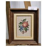 Needlepoint Peach & Berries