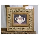 Three Dimansional Ceramic Tea Pot Wall Art