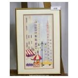 Marcia Wilson - City Cafe - Framed Print