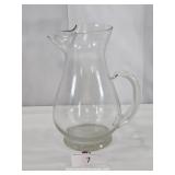 Tall Clear Glass Martini Pitcher