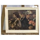 Raphael Soyer - Flower Vendor Framed Print