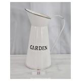 Apropos Decorative Metal Garden Pitcher