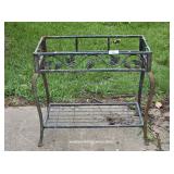 Grape Theme Metal Outdoor Table - No Top