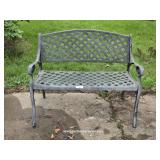 Two Person Cast Metal Heavy Duty Bench