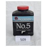 Accurate No. 5 Double Base Smokeless Propellant