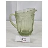 Uranium Glass Small Pitcher