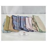 Mixed Lot Cloth Napkins