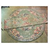 Carrington Collection Round Rug & Runner