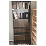 Vinyl Wrap Bookcase & Contents - Flat Bookends