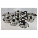 SaladMaster Five Star Stainless Steel Cookware Set