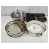 Mixed Lot Metal Baking Plans