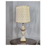 Rose & Vine Ceramic Body Table Lamp