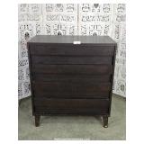 Espresso Brown Four-Drawer Chest