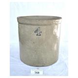 Unbranded #4 Pottery Crock