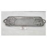 Grape Theme Cast Aluminum Serving Tray