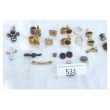 Small Collection of Costume Jewelry & Cufflinks