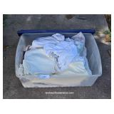 Tote Filled With Linens