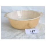 Fire-King Peach Luster 1.5 Quart Casserole Dish