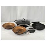Mixed Lot Frying Pans