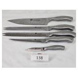 Hessler Worldwide Kitchen Five Knife Cutlery Set