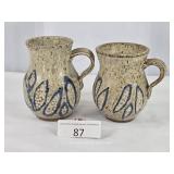Two Connelle Peace - Peace Pots Pottery Mugs