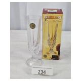 Provence Cristal de France Crystal Bud Vase Boxed