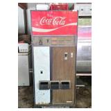 Coca~Cola Branded Stand-Up Vending Machine
