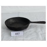 Small Well Seasoned Cast Iron Pan