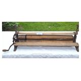 Antique Wood & Cast Iron Laundry Wringer
