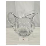 Heisey Colonial American Clear Glass Pitcher
