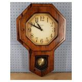 Verichron Chime Battery Powered Wall Clock USA