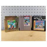 Three Nintendo NES Games - Untested
