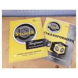 (2) Stancor Transformers Catalogs 1949