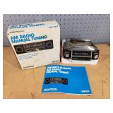 Vintage AUDATRON WR100 AM Car Radio