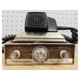 Vintage Realistic Mini-Twenty Three CB Radio w Mic