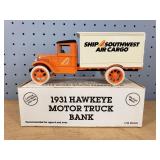 ERTL 1931 Hawkeye Motor Truck Bank Southwest