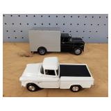 Two ERTL 1:64 Scale Die Cast Trucks