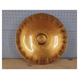 Luxurious Large Copper & Gold 16" Bowl
